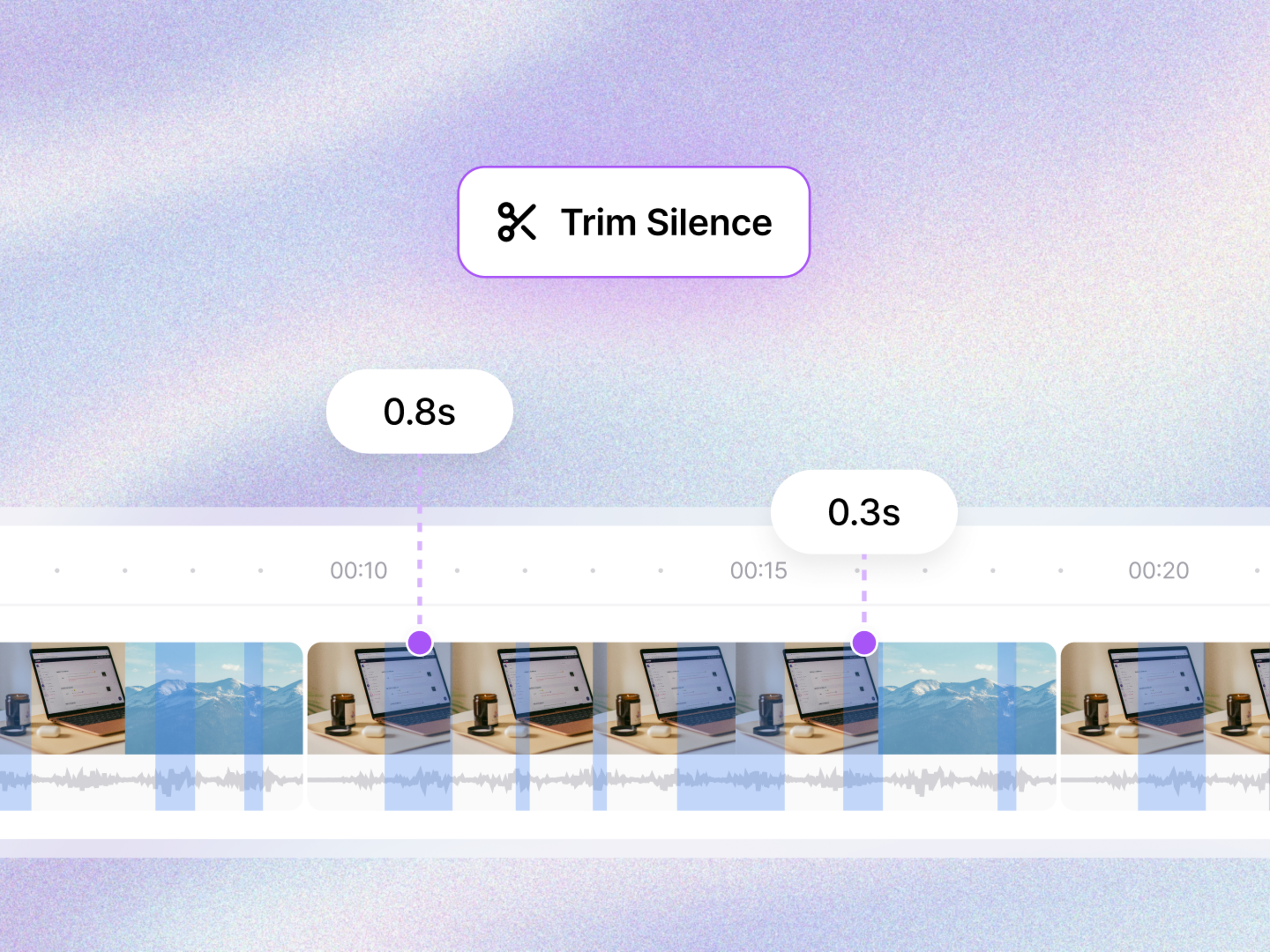 AI automatic cut editing